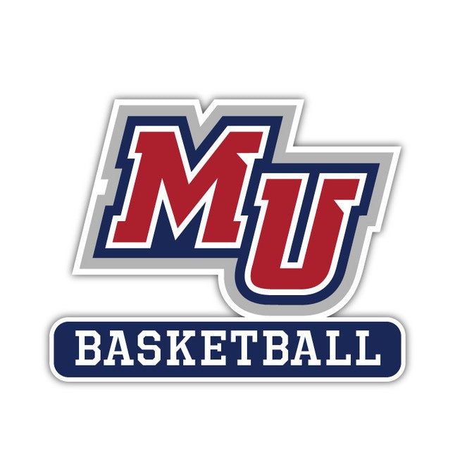 MU Basketball Decal M8 Malone University Campus Store Malone