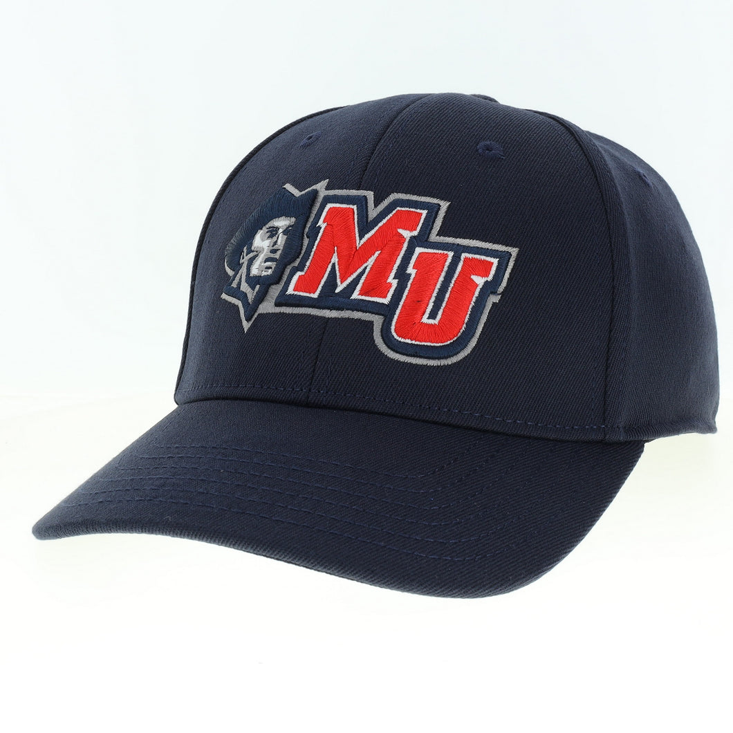 Serge Adjustable Snapback Cap, Navy (F24)