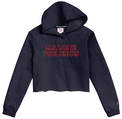 1636 Ladies Cropped Hood | Navy