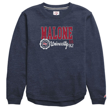 Victory Springs Ladies Crewneck | Heather Liberty Navy