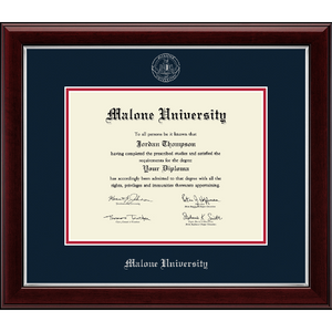 Church Hill Classics Embossed Diploma Frame, Silver