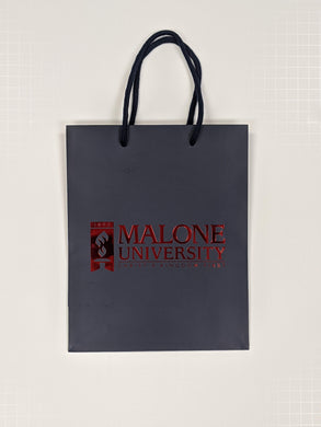 Rapp's Gift Bag With Rope Handle, Navy/Red