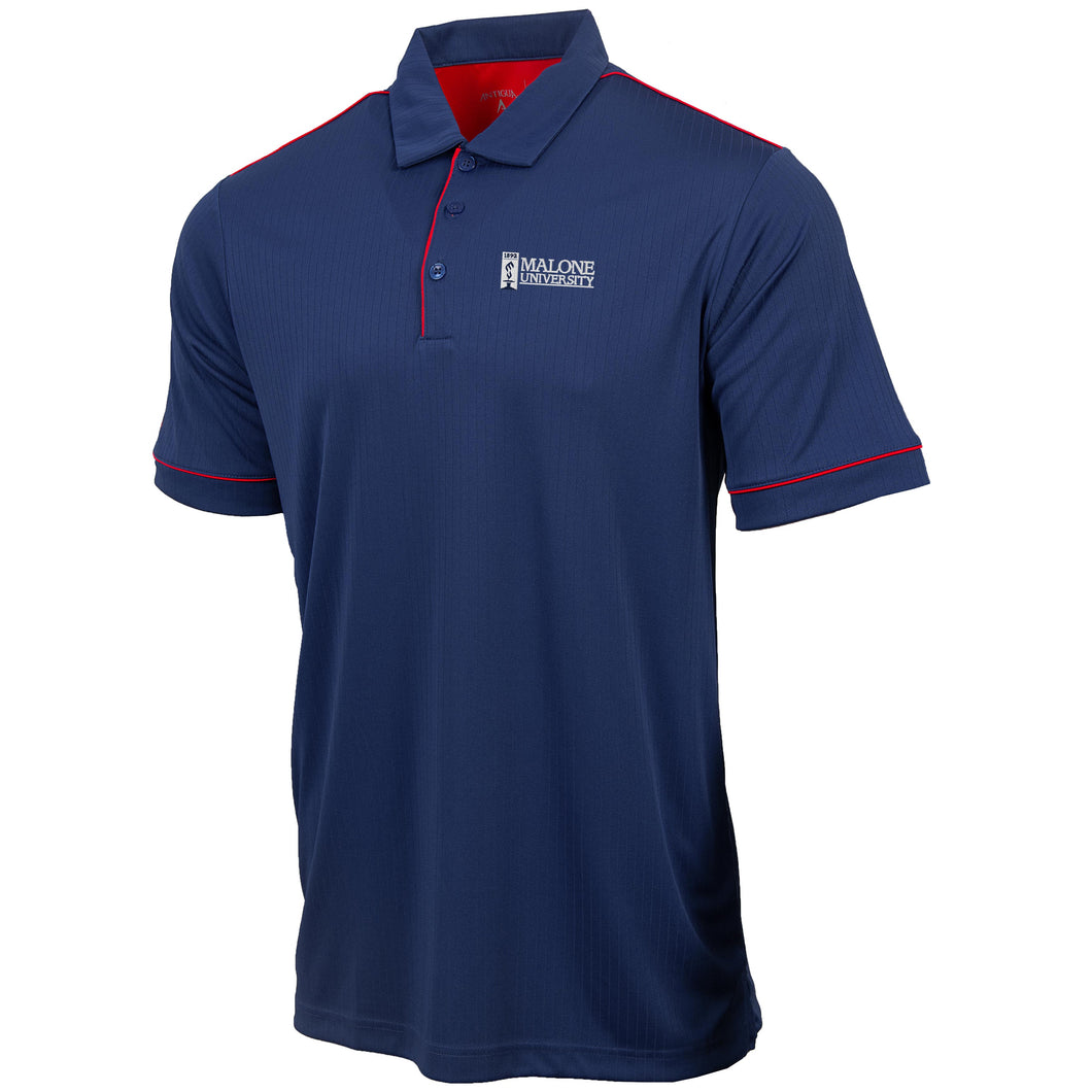 Salute Polo, Navy/Red