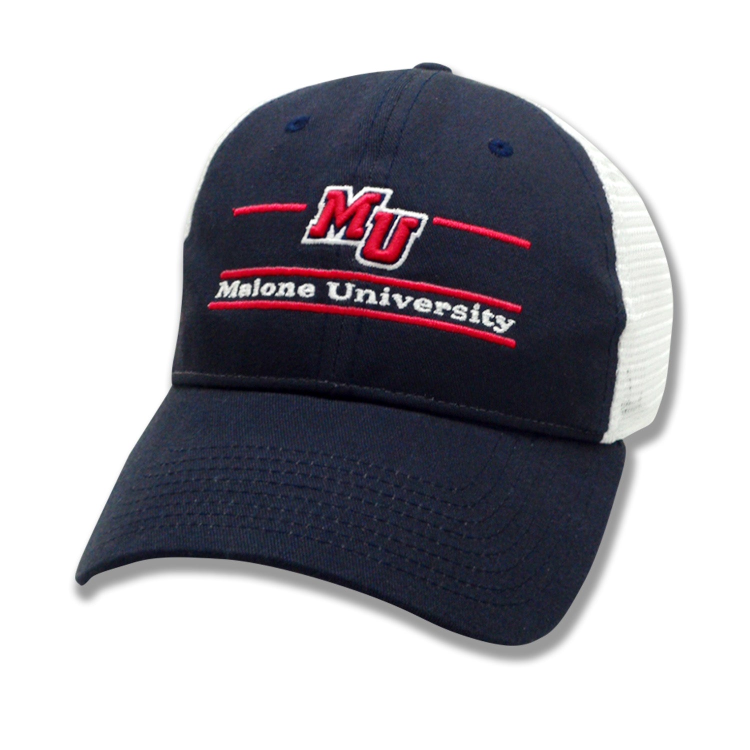 Campus Malone Campus Hat, MU Trucker Store - Store Washed – Navy The MU Game