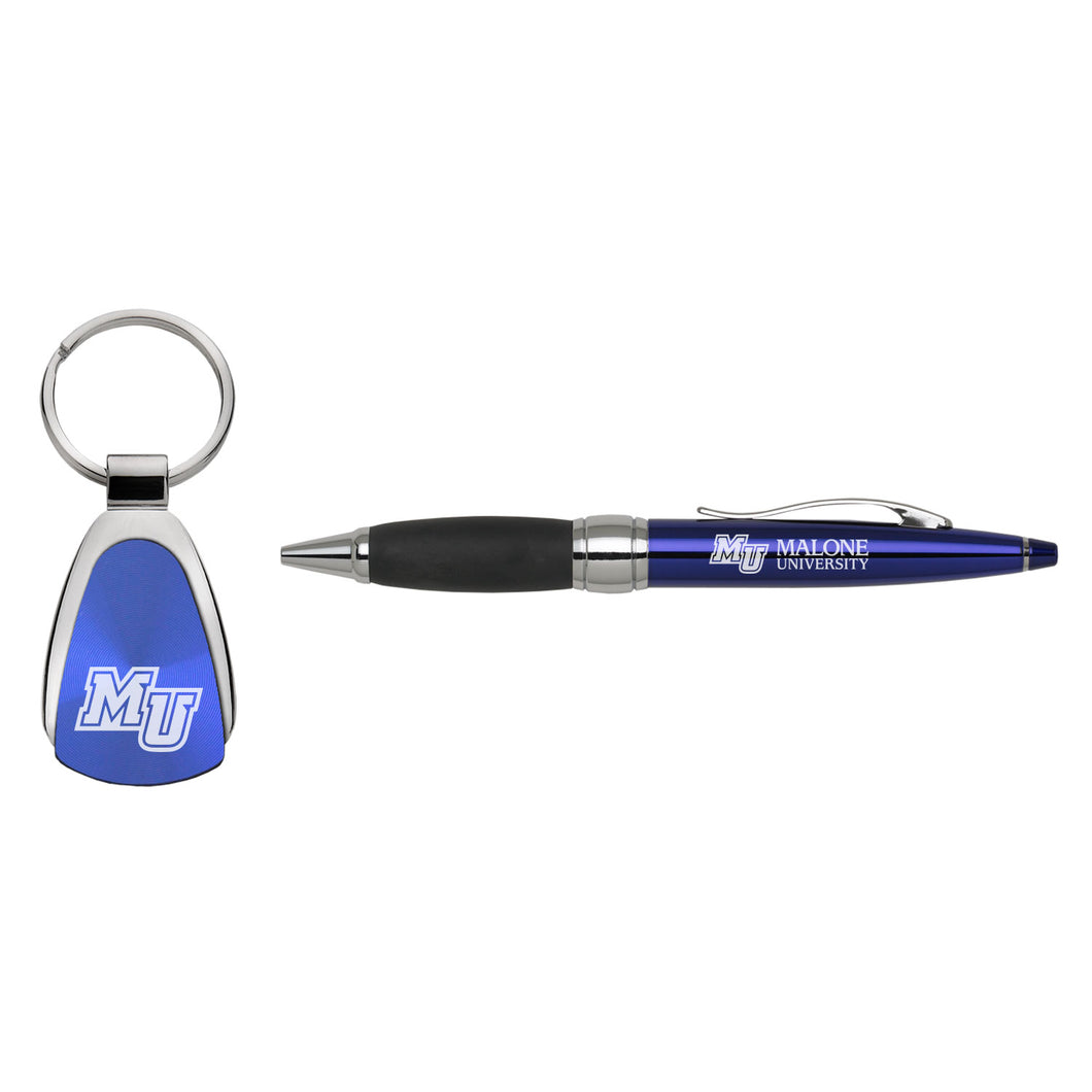 LXG Keychain & Pen Set, Blue