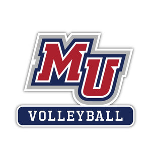 Malone Volleyball Decal - M12